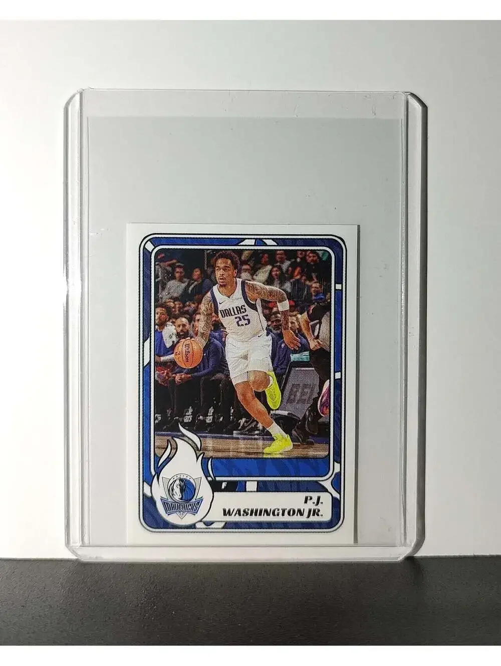 P.J. Washington Jr. 2024-25 Panini NBA #297 Sticker Card Dallas Mavericks